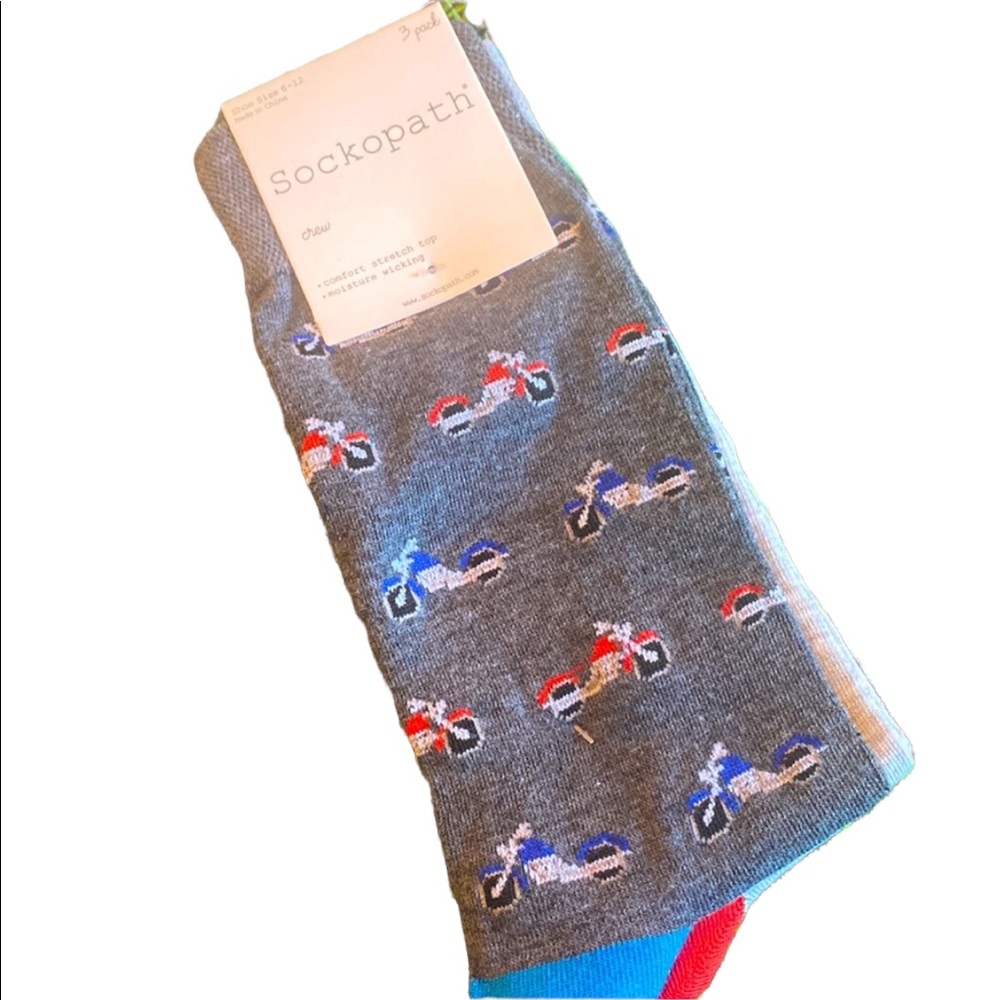 Sockopath 3 Pairs Printed Variety Socks